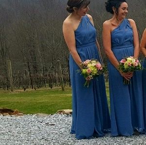 f18055 Davids Bridal off the shoulder formal dress